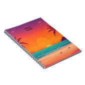サンセットビーチシーン ノートブック (右側)