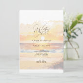 サンセットビーチデスティネーション結婚コースト 招待状 (スタンド正面)