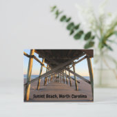 サンセットビーチノースカロライナのバケーションフォト ポストカード (スタンド正面)
