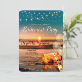 サンセットビーチバルーン，ワインの退職パーティーI 招待状 (スタンド正面)