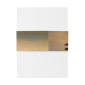 サンセットビーチパーム結婚ズ 招待状ベリーバンド (裏面例)