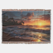 サンセットビーチブランケット3 スローブランケット (正面)