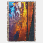 サンセットビーチブランケット5 スローブランケット (正面縦)