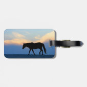 サンセットビーチホース ラゲッジタグ (裏面横)