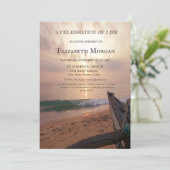 サンセットビーチボートお祝いオブライフ 招待状 (スタンド正面)