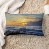 サンセットビーチポリエステルランバーピロー33 ランバークッション (ブランケット)