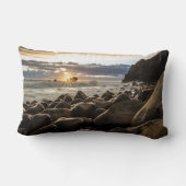 サンセットビーチポリエステルランバーピロー35 ランバークッション (裏面)