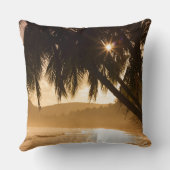 サンセットビーチポリエステル装飾用クッション11 クッション (裏面)