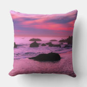 サンセットビーチポリエステル装飾用クッション16 クッション (正面)