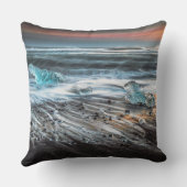 サンセットビーチポリエステル装飾用クッション29 クッション (裏面)