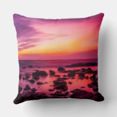 サンセットビーチポリエステル装飾用クッション42 クッション (裏面)