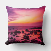 サンセットビーチポリエステル装飾用クッション42 クッション (正面)