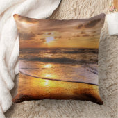 サンセットビーチポリエステル装飾用クッション44 クッション (ブランケット)