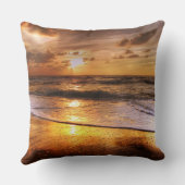 サンセットビーチポリエステル装飾用クッション44 クッション (裏面)