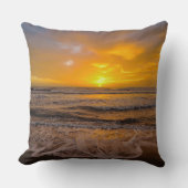 サンセットビーチポリエステル装飾用クッション46 クッション (正面)