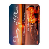 サンセットビーチメイソンジャーブルーナイトプランズ変更 マグネット (縦)