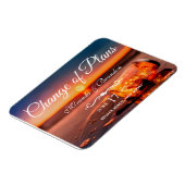 サンセットビーチメイソンジャーブルーナイトプランズ変更 マグネット (左側)