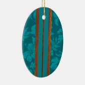 サンセットビーチヴィンテージサーフボードオーナメント セラミックオーナメント (右)