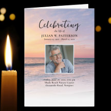 サンセットビーチ写真お祝いのライフ葬儀