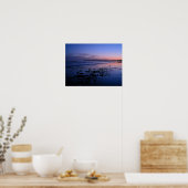 サンセットビーチ写真ポスター ポスター (キッチン)