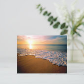 サンセットビーチ日付ポストカードの保存 案内ポストカード (スタンド正面)