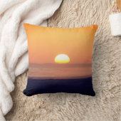 サンセットビーチ枕 クッション (ブランケット)