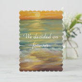 サンセットビーチ案 招待状 (スタンド正面)