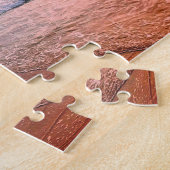 サンセットビーチ波、ファミリ ジグソーパズル (側面)