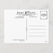 サンセットビーチ、ツインロックス、オレゴン葉書 シーズンポストカード (裏面)