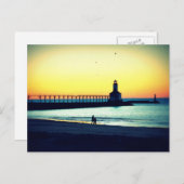 サンセットビーチ ポストカード (正面/裏面)