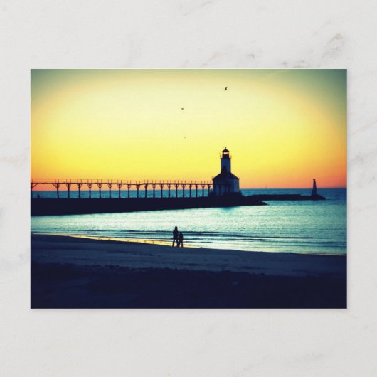 サンセットビーチ ポストカード (正面)