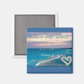 サンセットビーチ マグネット (正面/裏面)