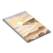 サンセットビーチ | 海水彩沿岸 ノートブック (右側)