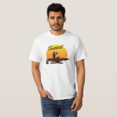 サンセットビーチ Tシャツ (正面フル)
