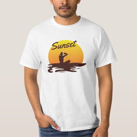 サンセットビーチ Tシャツ (正面)