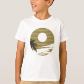 サンセットビーチ Tシャツ (正面)