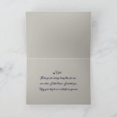 サンセットビーチA非常に特別なパパ カード (内部)