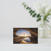 サンセットビーチNZ Whararikiビーチ | South Island N 名刺 (スタンド正面)