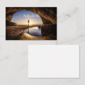 サンセットビーチNZ Whararikiビーチ | South Island N 名刺 (正面/裏面)