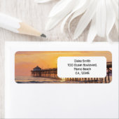 サンセットピアピスモビーチピアカリフォルニア ラベル (インサイチュ)