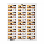 サンセットピアピスモビーチピアカリフォルニア ラベル (フルシート)