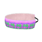 サンセットピンクグリーンパープル アスレチックヘッドバンド (右)