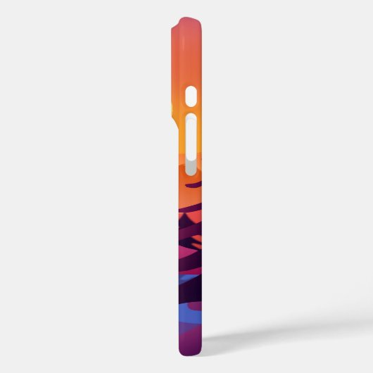 サンセットピーク – iPhone 16 Proケース Case-Mate iPhoneケース (裏面 / 左)