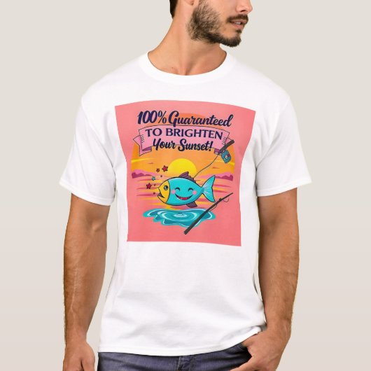 サンセットフィッシュの雰囲気 Tシャツ (正面)