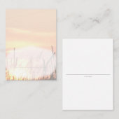 サンセットフィールド座席表 プレイスカード (正面/裏面)