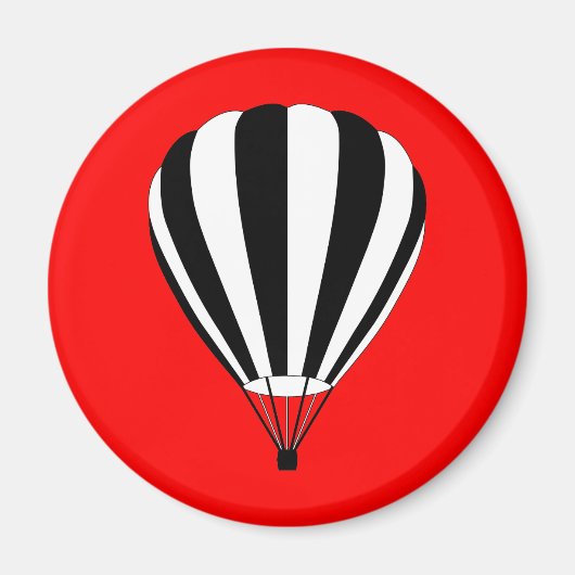 サンセットフェード熱気球 マグネット (正面)