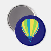 サンセットフェード熱気球 マグネット (正面/裏面)