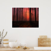 サンセットフォグ ポスター (キッチン)