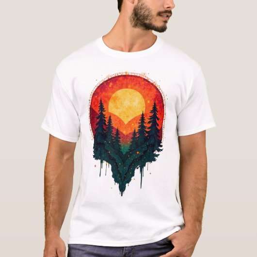 サンセットフォレスト Tシャツ (正面)