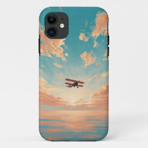 サンセットフライトアドベンチャーモバイルケース iPhone 11 ケース
